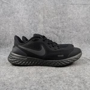 Nike Shoes Kids 4.5 Athletic Trainer Revolution Sneaker Black Active Sport Youth